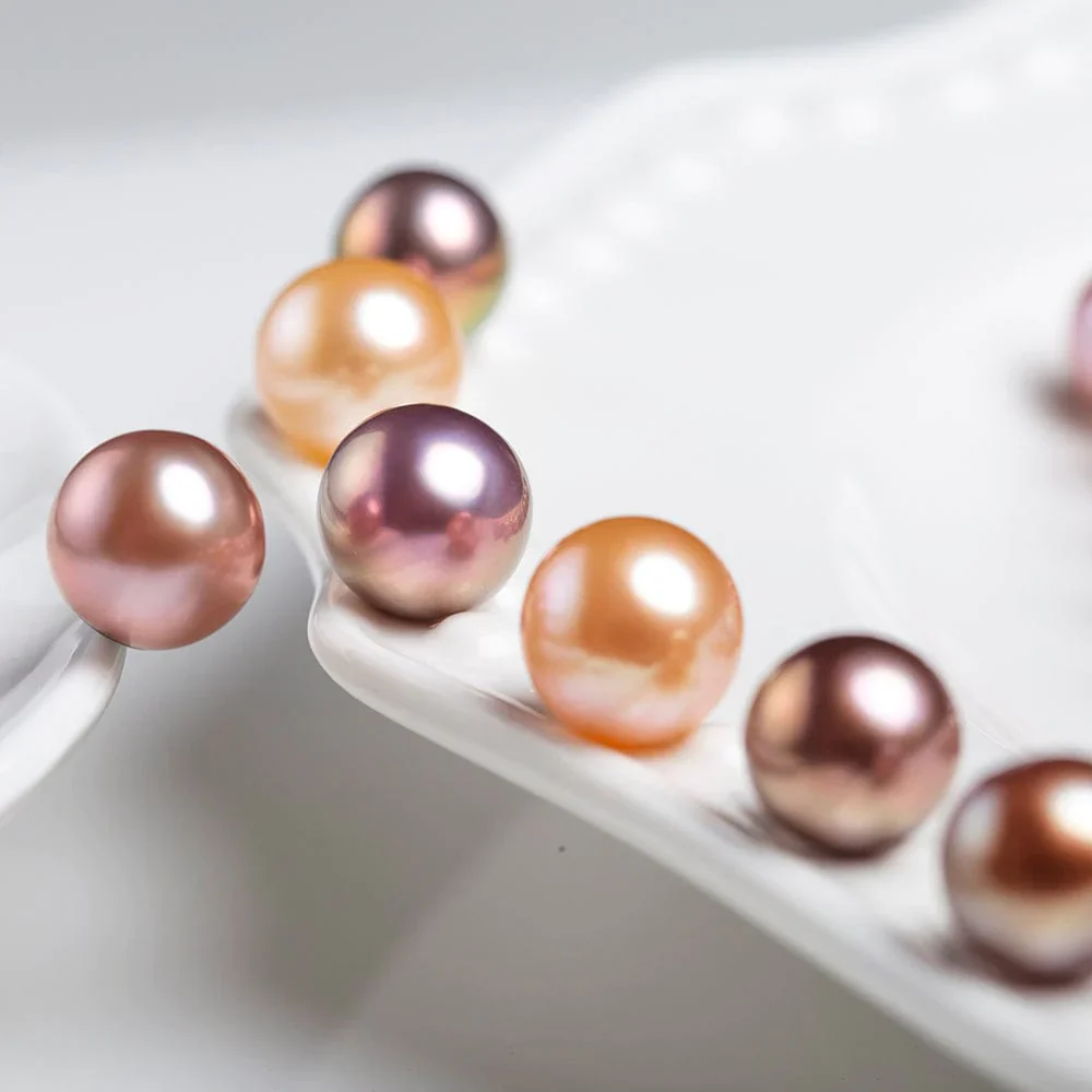 A06.ćLivećDouble Edison Pearl Oyster (Two 8-10mm pearls per shell). New Arrivalš„š„š„