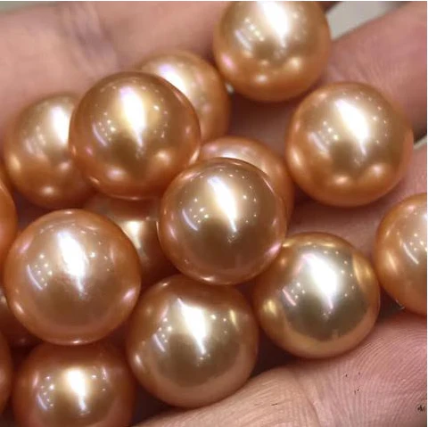 A10.ćLivećRose Gold Queen Edison pearl oyster