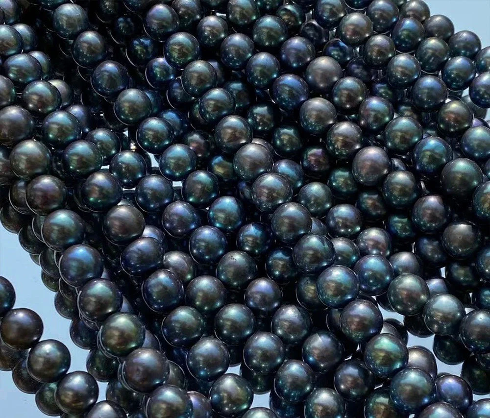 A26.【Live】Loose Green Forest elf pearls (6-7mm)(No live shell opening )