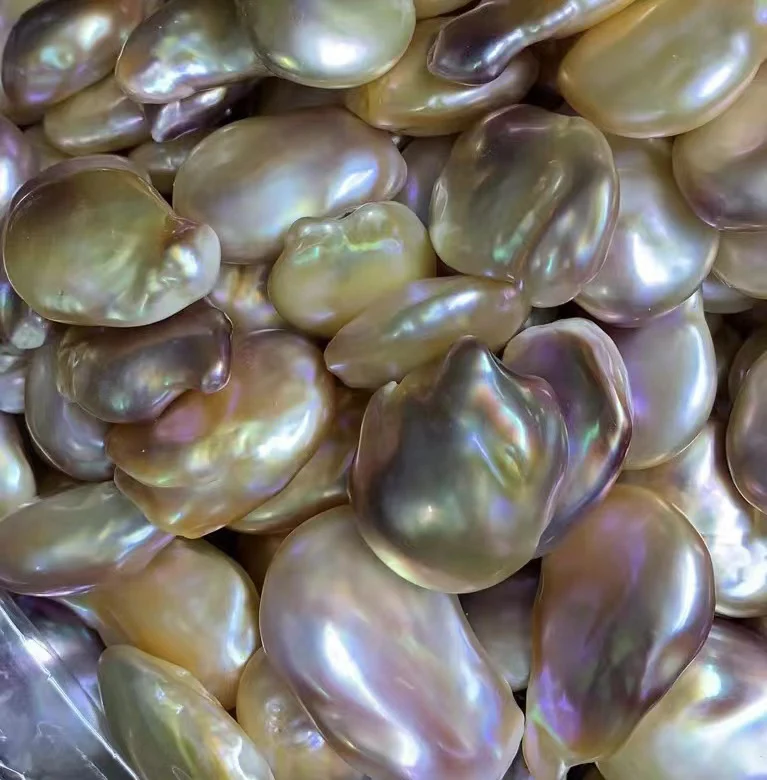 A04.【Live】Big UFO Fresh water Pearls Oyster Large and rare, limited availability - Image 3